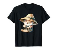 Gardener Gnome Grandpa Love Gardening & Sowing Funny Spring Camiseta
