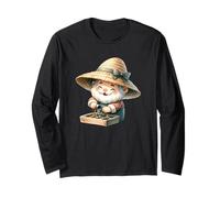 Gardener Gnome Grandpa Love Gardening & Sowing Funny Spring Manga Larga
