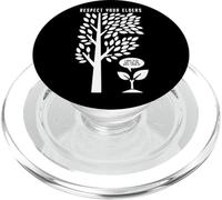 Gardener Mom Dad Grow Up Like You - Cita Divertida de árbol Joven PopSockets PopGrip para MagSafe