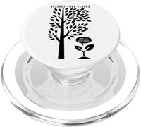 Gardener Mom Dad Grow Up Like You - Cita Divertida de árbol Joven PopSockets PopGrip para MagSafe