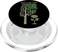 Gardener Mom Dad Grow Up Like You - Cita Divertida de árbol Joven PopSockets PopGrip para MagSafe