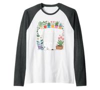 Gardeners Don't Get Old They Go To Pot Chistes sobre Plantas Camiseta Manga Raglan