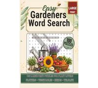 Gardener's Word Search: 100 Large Print Puzzles for Plant Lovers