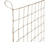 GardenGloss Red de Yute con Gran Anchura de Malla - Vegano y 100% Biodegradable - para Pepinos, Tomates y Otras Hortalizas - Soportes para Trepar (2m x 2.5m)