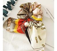 Gardenia Grande Scrunchies Elegante Banda De Goma Vintage Cola De Caballo Cuerda Para El Cabello Diadema Para Mujeres Accesorios Para El Cabello Headwe