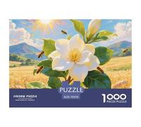 Gardenia Puzzle Da 1000 Pezzi Art Collection Pittura, Arte Gioco Familiare Giochi Rilassamento E Intelligence per Adulti E Bambini Dai 12 Anni in Su 70x50cm/1000pcs