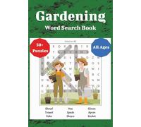 Gardening and Plant Life Word Search Puzzle Book: Word Searches with Easy to Read Print about Gardening & Flowers, Outdoors, Nature and More | 6x9 Inches, 110 Pages