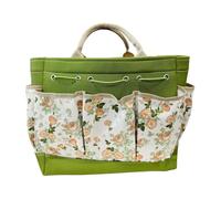 Gardening Bag - Multi-Compartment Oxford Heavy Duty | Garden Tote Utility Storage Bag | Durable Portable Tool Organizer for Women Men Gardeners Electrician Outdoor Yard Patio Lawn Work Gloves Gadgets