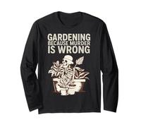 Gardening Because Murder Is Wrong Spooky Skeleton Halloween Manga Larga