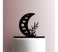 Gardening by the Moon - Decoración acrílica para tartas de 8 pulgadas de ancho/verde