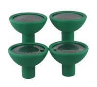 Gardening Essential - Cabezal de rosa de repuesto para regadera y diseño eficiente (4 piezas)