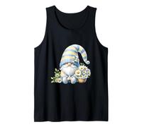 Gardening GNOME Graphic For Women and Men Cute Daisy Flower Camiseta sin Mangas