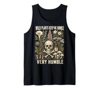Gardening Humor Wild Plants Keep Me Humble Funny Botanical Camiseta sin Mangas