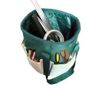 Gardening Tool Bag - Heavy Duty Waterproof Tote Bucket, Deluxe Garden Tool Storage Bag and Home OrganizerGarden Organizer Carrier, Multi Pocket Tools Storage Bags, Portable Yard Work Tote, Durable Gar