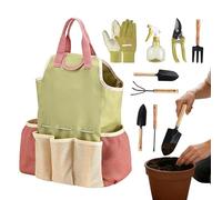 Gardening Tool Kit - 9-Piece Planting Gear | Multifunctional Gardening Equipment For Digging, Cutting, Trimming, Pruning, and Weeding, Ideal For Garden, Backyard, Lawn, Greenhouse, Or Outdoor Use