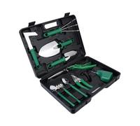 Gardening Tools, 10 Pieces Stainless Steel Garden Tool Sets with Carrying Case, Gift for Gardening Lover best gift