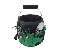 Gardening Tools Bucket Bag with 42 Pockets - Outdoor Multifunctional Best Oxford/sturdy Canvas for Women Men