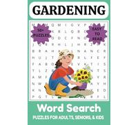 Gardening Word Search: Green Thumb Word Search Book: Enjoy Easy-to-Read Word Searches | 6X9 Inches, 110 Pages, 50+ Puzzles | Perfect for Garden Breaks, Holidays, Birthdays, and Relaxing Free Time