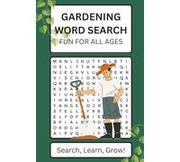 Gardening Word Search Puzzle Book: Word Puzzle Book with Easy to Read Print about Gardens, Plant Care, the Outdoors, and More | 6x9 inches, 110 pages ... Gift for Birthdays, Relaxing, & Springtime