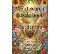 Gardening Word search Puzzle Book: Word search Puzzle with Easy to Read Gardening | 6x9 inches, 100 pages | 50 Puzzles....Gift for Holidays, Christmas, and Relaxation