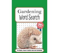 Gardening Word Search Puzzle Book: Word Searches with Easy to Read Print about Gardening, Flowers, Planting and More | 6x9 inches, 110 pages | 50+ ... Gift for Vacations, Holidays and Free Times