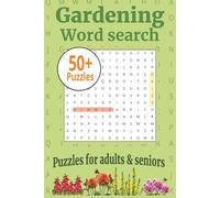 Gardening Word Search Puzzle Book: Word Searches with Easy to Read Print about Gardening, Gardening Tools, Garden Flowers and more | 6X9 inches, 110 ... Holidays, Retirement and Free Times