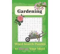Gardening Word Search Puzzle Book: Word Searches with Easy to Read Print about Gardening, Planting, Plant Lover and More | 6x9 inches, 110 pages | 50+ ... Gift for Vacations, Holidays and Free Times.