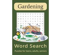 Gardening Word Search Puzzle Book: Word searches with easy to read print about gardening, plants, vegetables and more | 6x9 inches, 110 pages | 50+ ... for vacations, holidays and leisure time