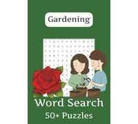 Gardening Word Search Puzzle Book: Word Searches with Easy to Read Print about Gardening, Vegetables, Plants of the World and More | 6x9 inches, 110 ... Gift for Vacations, Holidays, and Free Times