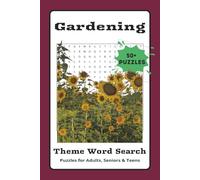 Gardening Word Search Puzzle Book: Word Searches with Easy to Read Print: About homesteading, botanicals, vegetables, and more | 6x9 size, 55 puzzles, ... quiet mornings, and muddy-boot moments