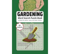 GARDENING WORD SEARCH PUZZLE BOOK: Word Searches with Easy to Read Print about Plant, Garden, Soil and more / 6x9 inches, 110 pages / 50+ puzzles... gift for vacation, holiday, and free time