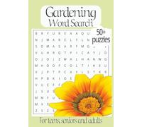 Gardening Word Search Puzzle Book: Word Searches with Easy to Read Print for Teens, Seniors and Adults about Gardening, Nature, Plants and More | 6x9 ... Gift for Vacations, Holidays and Free Time