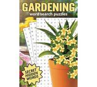Gardening Word Search Puzzle Book: Word Searches with Large Easy to Read Print about Gardening, Flowers, Flora and More | 110 pages | 50+ Puzzles... Gift for Kids, Holidays and Free Time