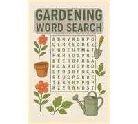 Gardening Word Search Puzzle Book: Word Search's with Easy to Read Print about gardening, gardening tools, garden plants and more. 6 x 9 inches, 110 ... Gift for vacation, Holidays, and Free Time