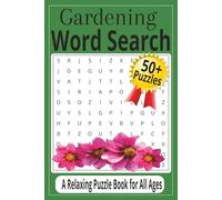 Gardening Word Search: Word Search Puzzle Book about Gardening,Flowers, Vegetables, and more | 6x9 inches, 110 pages | Perfect for Travel, Free Times, and Holidays