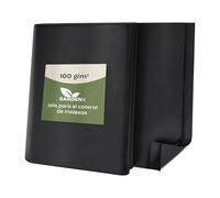GARDENIX Fieltro para jardín contra Malas Hierbas, Permeable al Agua, 100 g/m², Resistente a los Rayos UV, lámina de 0,6 x 10 m (6 m²), Fieltro para arriates, lámina Protectora para Malas Hierbas