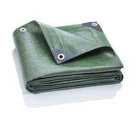 GardenMate 3 m x 3 m 140 g/m2 Lona de protección Home & Garden verde | Funda protectora | Lona impermeable