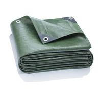 GardenMate 5 m x 6 m 140 g/m2 Lona de protección Home & Garden verde | Funda protectora | Lona impermeable