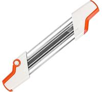 GardenP+ Afilador de motosierra 2 en 1 con paso de 3/8 pulgadas y 404 pulgadas, diámetro de la lima de 5,5 mm, herramienta afiladora de motosierra fácil de filar, se adapta a cadenas de motosierra