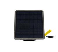 GardePro Panel solar SP300, para cámaras Trail E6P, E6PCF, E8P, E8PWF, X50P, X60P, X60PMB, X60PLMB, 3.5W