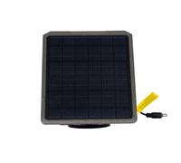 GardePro SP300 Panel Solar para Cámara de Caza, Enchufe 5.5x2.1mm para Cámara de Caza GardePro E6 2.0 Pro, E6P, E6P Max, E8 2.0 Pro, E8P, E8P Max, E9 2.0 Pro, X20 Pro Max, X50 Pro Max, X70 Pro