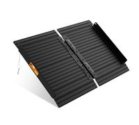 gardhom Rampa de Silla de Ruedas Plegable para escaleras 61 * 72 cm, Capacidad de Carga 362 kg rampa de Silla de Ruedas Antideslizante
