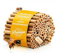 Gardigo® Paquete de 300 I Tubos de Bambú Premium I Relleno para Casa de Bichos, Casa para Abejas, Hotel de Insectos, Casas para Mariposas I Seguros para el Medio Ambiente