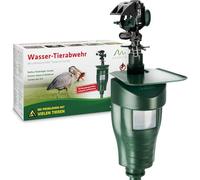 Gardigo® Ahuyentador de Animales con Rociador Efectivo | Aspersor de Agua con Sensor de Movimiento Ahuyentador Gatos, Perros, Espantapajaros Exterior | Espanta Gatos sin Veneno, Repelente Gatos