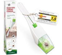 GARDIGO® Spider Catcher | Atrapa Insectos, Arañas, Moscas | Anti Chinches | con Lupa | Captura Viva con Mango Extensible | Eliminador de Chinches, Grillos, Libélulas y Saltamontes | Sin Tocarlos