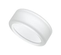 Gardinen Für Ringe Silikon-Ringabdeckung, kompatibel mit Ring Protector, elastischer Hülle für Ring Gen Working Out Ringelblumen Blüten (blanco, A)