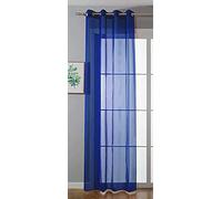 Gardinenbox Cortina Transparente «Uni - Cortina (225 x 140 cm), Color Azul Real