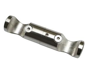 Gardinia 11283 Techo portaequipajes Adaptador para Barras de Cortina, Serie Chicago, diámetro 20 mm, imitación de Acero