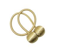 Gardinia 2 alzapaños dorados de 48 cm