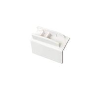 Gardinia 36419 Plissee Concept - Soporte Adhesivo para Pliegues (4 Unidades, 3 x 2,7 x 1,5 cm), Color Blanco